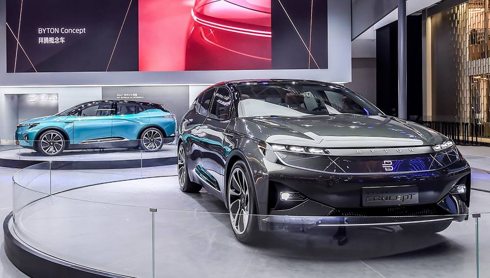 Фірма Byton готує суперників для Tesla та Mercedes-Benz EQ