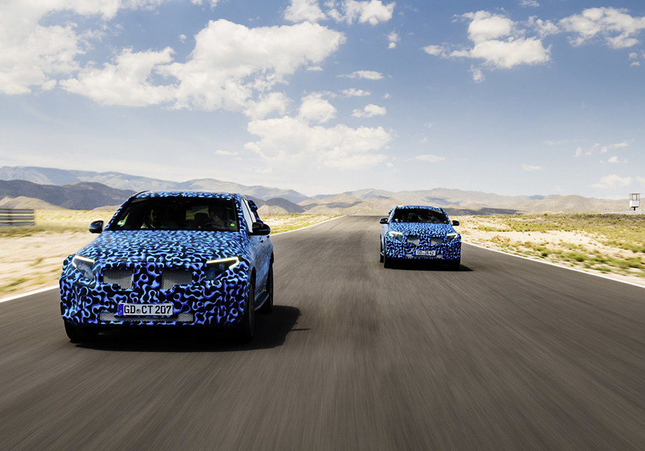 Mercedes-Benz розповсюдив нову порцію знімків першого електропаркетника