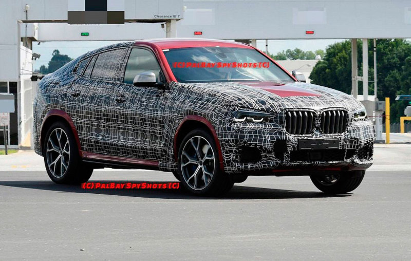 Нова генерація BMW X6 виїхала на тести