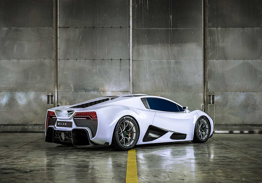 Milan Automotive GmbH сконструював 1325-сильний гіперкар з карбону