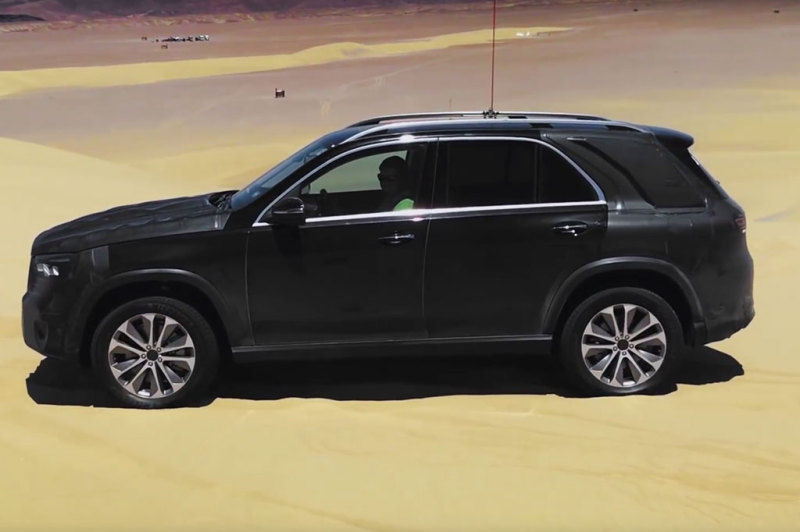 Новенький Mercedes-Benz GLE 2019 показав свій інтер'єр