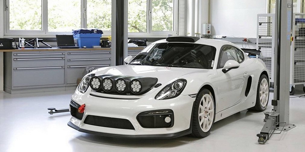З найшвидшого Porsche Cayman зробили ралійний автомобіль